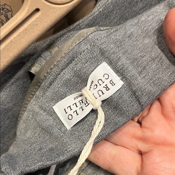 Brunello Cucinelli Elegant Gray Women's A-line Skirt Size 44 (4) New - Picture 5 of 7